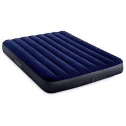 Materac dmuchany dwuosobowy welurowy 191x137 cm INTEX 64758