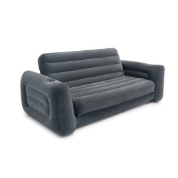 Sofa dmuchana rozkładana duże łóżko materac 2w1 INTEX 66552