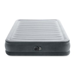 Materac łóżko do spania dwuosobowy z pompką automatyczną 191x137 cm INTEX 67768