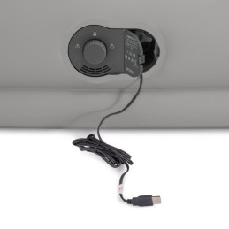 Materac dmuchany jednoosobowy 191x99x36 cm z wbudowaną pompką elektryczną USB łóżko INTEX 64157