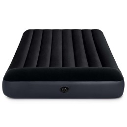 Materac dmuchany dwuosobowy 191x137x25 cm łóżko z zagłówkiem INTEX 64142