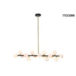 MOOSEE lampa wisząca COSMO LEVEL M - czarna, złota