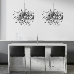 MOOSEE lampa wisząca MONETE SINGLE chrom