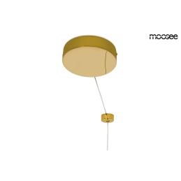 MOOSEE lampa wisząca RING LUXURY 50  złota