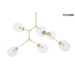 MOOSEE lampa wisząca SPLIT 6 złota