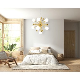 MOOSEE lampa wisząca AURELIA złota