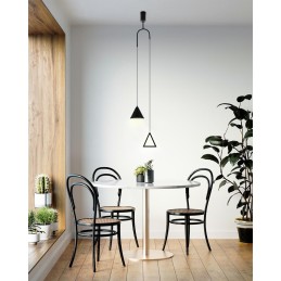 MOOSEE lampa wisząca ACUSTICA czarna