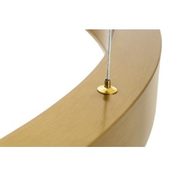 MOOSEE lampa wisząca RING 40 + 60 + 60    złota na jednej podsufitce