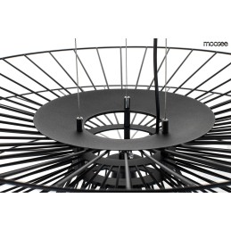 MOOSEE lampa wisząca SESTO czarna