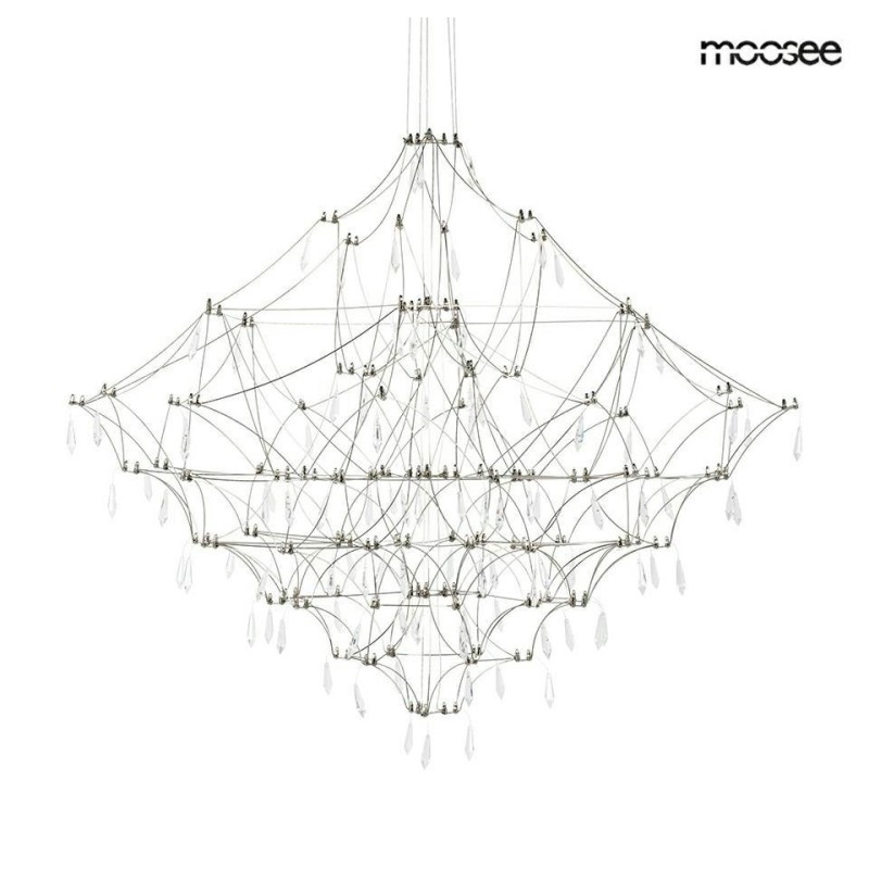 MOOSEE lampa wisząca CONSTELATION 120 -   LED, stal szczotkowana
