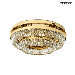 MOOSEE lampa sufitowa / plafon SAVOY 2    złota