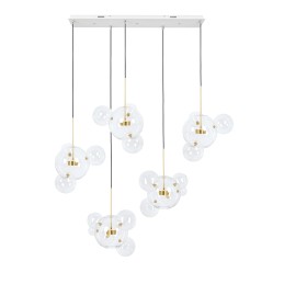 MOOSEE lampa wisząca CAPRI LINE 5 złota