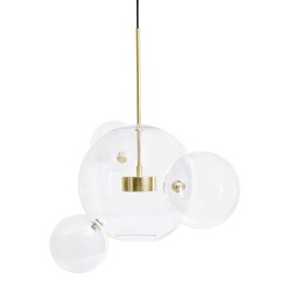 MOOSEE lampa wisząca CAPRI 4 złota