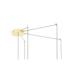 MOOSEE lampa wisząca MIKADO M złota