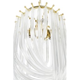 MOOSEE lampa wisząca MURANO L złota
