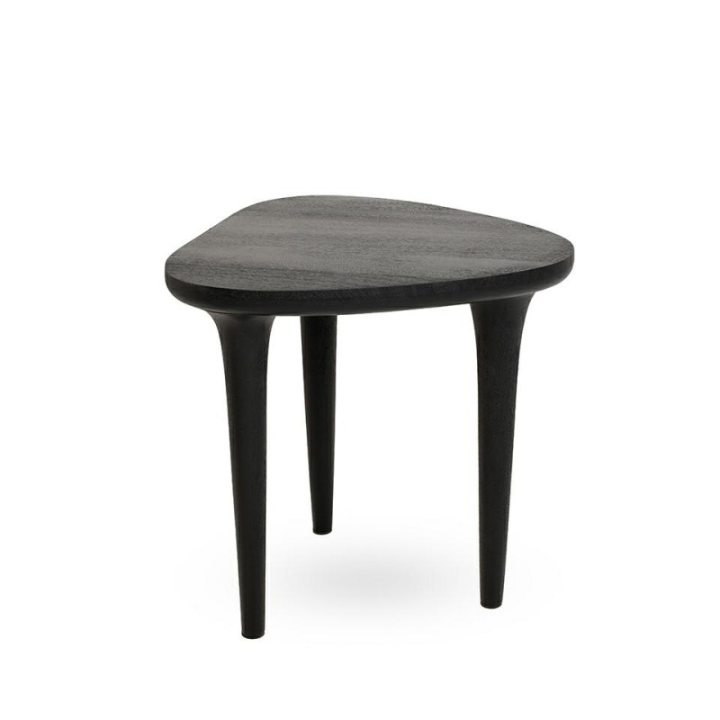MaMaison stolik LAMINAR 49 czarny /       drewno