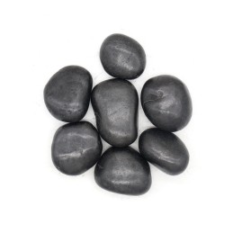 Kamień OTOCZAK 3-5 cm 10 kg polerowany    czarny