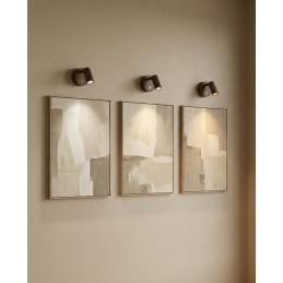 Lampa ścienna SHP PICKET brązowa