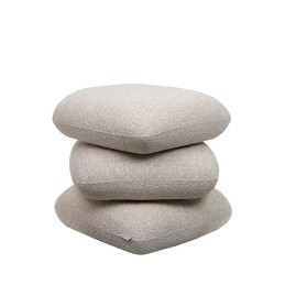 Pufa STONES beżowa