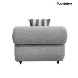 MaMaison sofa ogrodowa ALEXANDER szara    (poduszki i pokrowiec w zestawie)