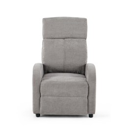 Fotel wypoczynkowy rozkładany RELAX       PREMIUM jasny szary
