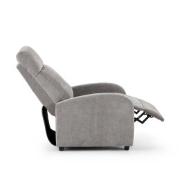Fotel wypoczynkowy rozkładany RELAX       PREMIUM jasny szary