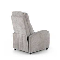 Fotel wypoczynkowy rozkładany RELAX       PREMIUM jasny szary