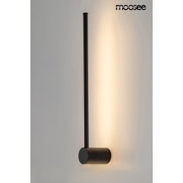 MOOSEE zestaw 2 lamp ściennych OMBRE 60   czarny