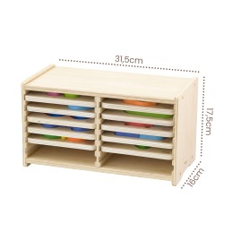 VIGA Puzzle Drewniane 12 Plansz