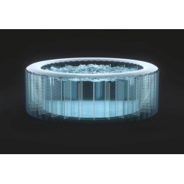 Nadmuchiwane SPA kwadratowe basen z hydromasażem 4 os. 175x71 cm akcesoria premium INTEX 28446