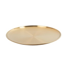 Taca dekoracyjna / talerz SHP DISCO L 30   złoty