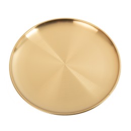 Taca dekoracyjna / talerz SHP DISCO L 30   złoty