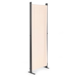 Składany parawan ogrodowy pokojowy 3-panelowy 167x164 cm beżowy MultiGarden