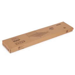 Łóżko metalowe 140x200 cm ze stelażem czarna rama ModernHome