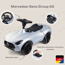 Mercedes AMG GT BIG Bobby Car Jeździk Auto Odpychacz dla Dziecka