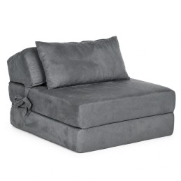 Sofa rozkładana 2w1 jednoosobowa piankowa z funkcją spania materac 190x70 cm ModernHome