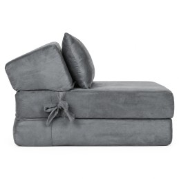 Sofa rozkładana 2w1 jednoosobowa piankowa z funkcją spania materac 190x70 cm ModernHome