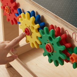 MASTERKIDZ Drewniany Warsztat Montessori STEM z Narzędziami