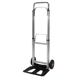 Wózek magazynowy transportowy aluminiowy składany ręczny młynarka  90 kg