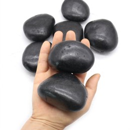 Kamień OTOCZAK 5-8 cm 1000 kg polerowany  czarny