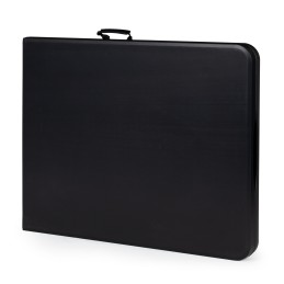 Stół ogrodowy cateringowy 153x70 cm składany w walizkę czarny MultiGarden