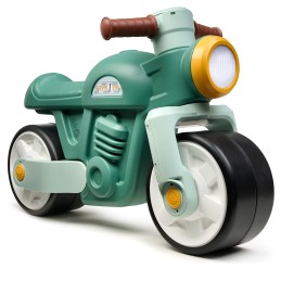 Falk  Jeździk Motorek Biegowy Zielony Retro Odpychacz Ciche Koła 1-3 lat