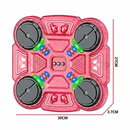 WOOPIE Tarcza Bokserska Inteligentna Muzyczna Bluetooth RÓŻOWA 11 el.
