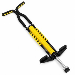 Pogo drążek do skakania jump stick skoczek dla dzieci do 80 kg żółty