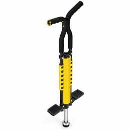 Pogo drążek do skakania jump stick skoczek dla dzieci do 80 kg żółty