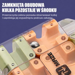 WOOPIE Łamigłówka  Gra Logiczna Labirynt 3D Kostka Zielona